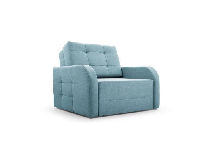 Möblo SCHLAFSESSEL, Hellblau, Holz, 1-Sitzer, 101x90x100 cm, Wohnzimmer, Sessel, Schlafsessel von XXXLutz Marktplatz