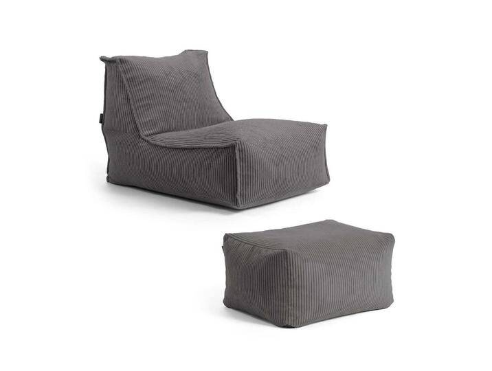 Mokebo SITZSACK, Anthrazit, 65x65x155 cm, OEKO-TEX®, Wohnzimmer, Hocker, Sitzsäcke, XXL Sitzsäcke von XXXLutz Marktplatz