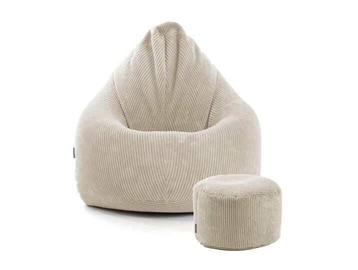 Mokebo SITZSACK, Beige, 180x80x80 cm, OEKO-TEX®, Wohnzimmer, Hocker, Sitzsäcke, XXL Sitzsäcke von XXXLutz Marktplatz