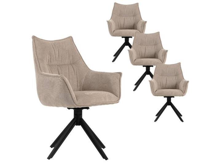 Mr. Deko ESSZIMMERSTUHL, Beige, Uni, 1-Sitzer, 62x90x66 cm, Esszimmer, Stühle, Esszimmerstühle, Armlehnenstühle von XXXLutz Marktplatz