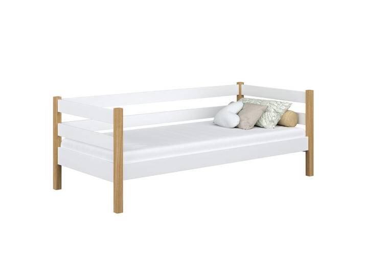 N-Wood TAGESBETT, Eiche Artisan, Weiß, Holz, Naturmaterialien, Echtholz,Eiche, Kiefer, 120x180 cm, FSC 100%, EN 71, Handmade in Europe, Handmade Quality, Hergestellt in Europa, Real Wood, Kinder- & Jugendzimmer, Jugendmöbel, Jugendbetten von XXXLutz Marktplatz