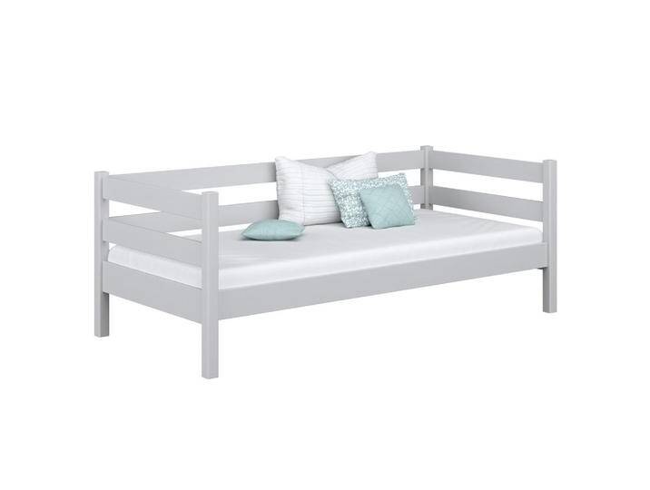 N-Wood TAGESBETT, Grau, Holz, Naturmaterialien, Echtholz,Kiefer, 90x180 cm, FSC 100%, EN 71, Handmade in Europe, Handmade Quality, Hergestellt in Europa, Real Wood, Kinder- & Jugendzimmer, Jugendmöbel, Jugendbetten von XXXLutz Marktplatz