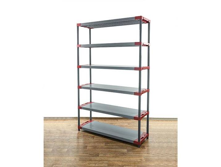 PROREGAL KUNSTSTOFFREGAL, Rot, Kunststoff, 150x222x46 cm, Freizeit, Heimwerken, Werkstatt von XXXLutz Marktplatz