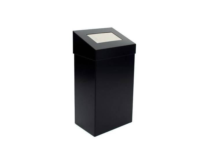 PROREGAL MÜLLEIMER, Schwarz, Metall, Rechteckig, 27.7x50x17 cm, Küchen, Küchenausstattung, Mülleimer von XXXLutz Marktplatz