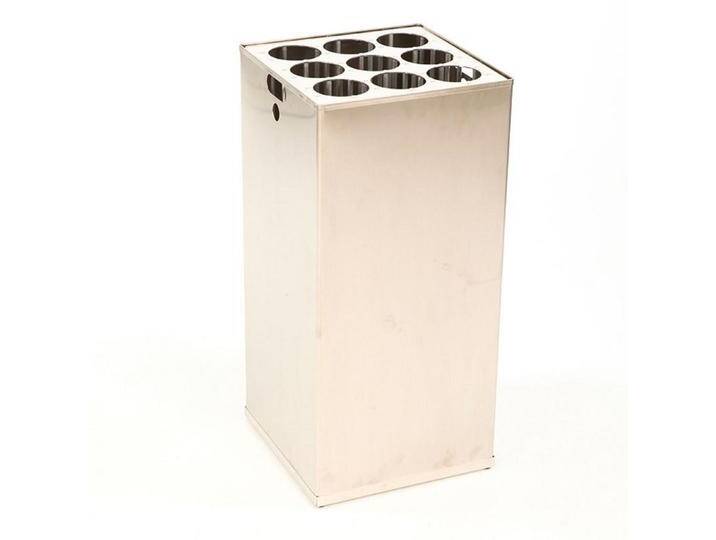 PROREGAL MÜLLEIMER, Silber, Metall, Quadratisch, 34.5x71.5x34.5 cm, Küchen, Küchenausstattung, Mülleimer von XXXLutz Marktplatz