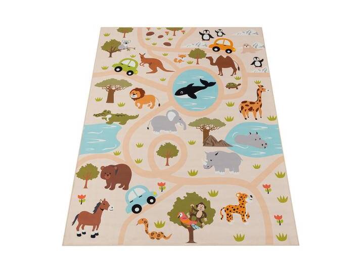 Paco Home KINDERTEPPICH, Mehrfarbig, Rechteckig, 200x290 cm, strapazierfähig, für Fußbodenheizung geeignet, Teppiche & Böden, Teppiche, Teppich Kinderzimmer von XXXLutz Marktplatz