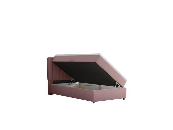 Panda Möbel BOXBETT, Rosa, Holz, Mode, H3, 100x200 cm, OEKO-TEX® STANDARD 100, Schlafzimmer, Betten, Boxspringbetten von XXXLutz Marktplatz