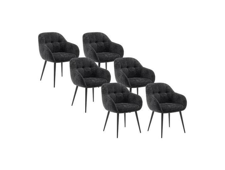 Pascal Morabito STUHL, Schwarz, Uni, 59x81x59 cm, Esszimmer, Stühle, Esszimmerstühle, Armlehnenstühle von XXXLutz Marktplatz