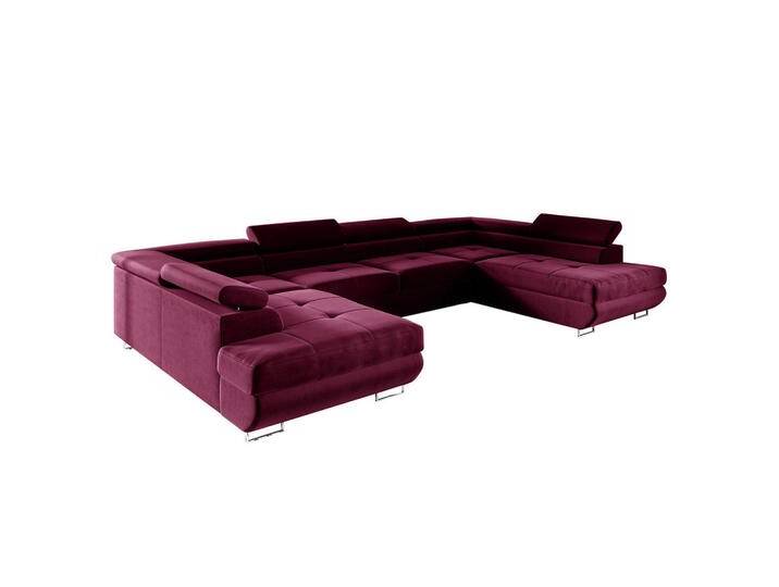 Petits-meubles PANORAMASOFA, Rot, 335x72x201 cm, Wohnzimmer, Sofas & Couches, Wohnlandschaften, Wohnlandschaften in U-Form von XXXLutz Marktplatz