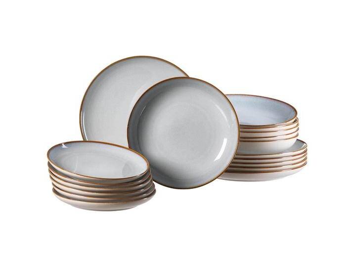 Ritzenhoff Breker TELLER-SET, Grau, Keramik, Rund, 1x1x1 cm, Essen & Trinken, Geschirr, Geschirr-Sets Ritzenhoff Breker TELLER-SET, Grau, Keramik, Rund, 1x1x1 cm, Essen & Trinken, Geschirr, Geschirr-Sets von XXXLutz Marktplatz