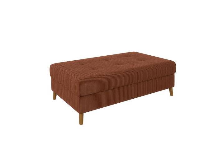 S-Style Möbel HOCKER, Terra cotta, Echtholz, Teilmassiv,Buche, Birke, 1-Sitzer, Füllung: Polyetherschaumkern, 118x40x73 cm, Blauer Engel, FSC Mix, OEKO-TEX®, Hergestellt in Europa, Wohnzimmer, Hocker, Sitzhocker von XXXLutz Marktplatz