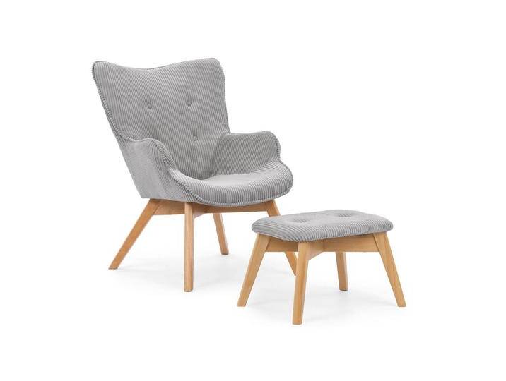 S-Style Möbel LOUNGESESSEL, Hellgrau, Echtholz,Buche, Birke, 2-Sitzer, 71x96x86 cm, Blauer Engel, FSC Mix, OEKO-TEX®, Hergestellt in Europa, Wohnzimmer, Sessel, Polstersessel von XXXLutz Marktplatz