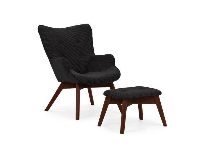 S-Style Möbel LOUNGESESSEL, Schwarz, Echtholz,Buche, Birke, 2-Sitzer, 71x96x86 cm, Blauer Engel, FSC Mix, OEKO-TEX®, Hergestellt in Europa, Wohnzimmer, Sessel, Polstersessel von XXXLutz Marktplatz