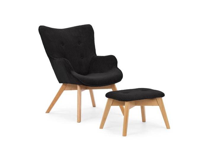 S-Style Möbel LOUNGESESSEL, Schwarz, Echtholz,Buche, Birke, 2-Sitzer, 71x96x86 cm, Blauer Engel, FSC Mix, OEKO-TEX®, Hergestellt in Europa, Wohnzimmer, Sessel, Polstersessel von XXXLutz Marktplatz