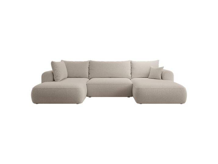 Selsey WOHNLANDSCHAFT, Mokka, U-Form, 375x95x185 cm, Wohnzimmer, Sofas & Couches, Wohnlandschaften, Wohnlandschaften in U-Form von XXXLutz Marktplatz