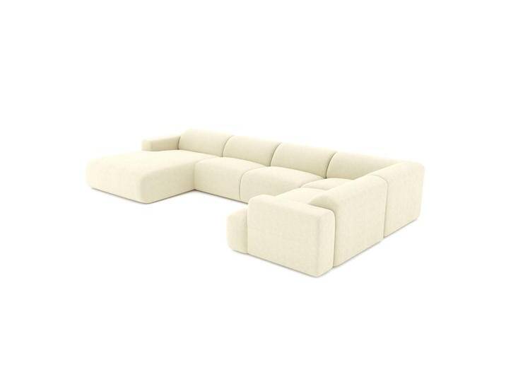 Sia Home WOHNLANDSCHAFT, Creme, 7-Sitzer, U-Form, 354x73x200 cm, Wohnzimmer, Sofas & Couches, Wohnlandschaften, Wohnlandschaften in U-Form von XXXLutz Marktplatz