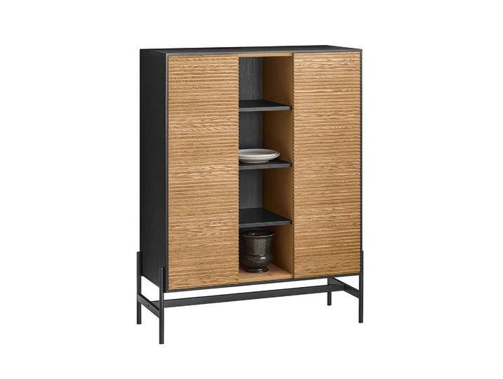 SoBuy HIGHBOARD, Schwarz, Natur, Metall, 92x119x40 cm, Wohnzimmer, Kommoden & Sideboards, Highboards SoBuy HIGHBOARD, Schwarz, Natur, Metall, 92x119x40 cm, Wohnzimmer, Kommoden & Sideboards, Highboards von XXXLutz Marktplatz