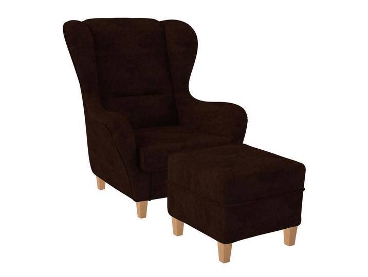 Supellex OHRENSESSEL, Mokka, 92x68x95 cm, Wohnzimmer, Sessel, Ohrensessel von XXXLutz Marktplatz