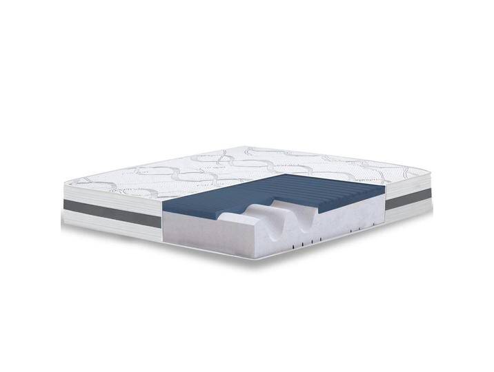 The White Stone DOPPELMATRATZE, Weiß, 200x210 cm, Made in Italy, antibakteriell, Schlafzimmer, Matratzen Shop, Matratzen, Kaltschaummatratzen von XXXLutz Marktplatz