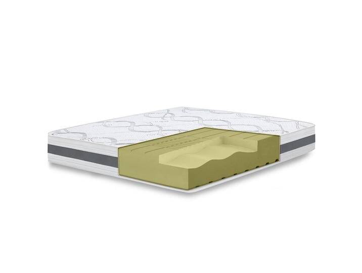 The White Stone DOPPELMATRATZE, Weiß, 240x260 cm, Made in Italy, antibakteriell, Schlafzimmer, Matratzen Shop, Matratzen, Kaltschaummatratzen von XXXLutz Marktplatz