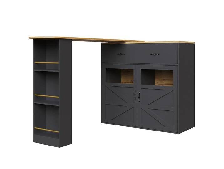Urban Meuble BARTISCH, Schwarz, Rechteckig, 39x104x204 cm, Esszimmer, Barmöbel, Bartische Urban Meuble BARTISCH, Schwarz, Rechteckig, 39x104x204 cm, Esszimmer, Barmöbel, Bartische von XXXLutz Marktplatz