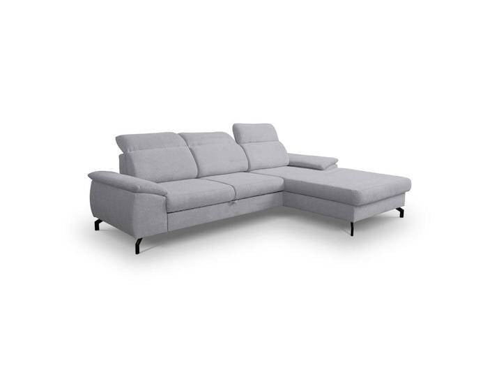 VENASI MÖBEL ECKSOFA, Hellgrau, 3-Sitzer, 276x184 cm, Wohnzimmer, Sofas & Couches, Wohnlandschaften, Ecksofas von XXXLutz Marktplatz