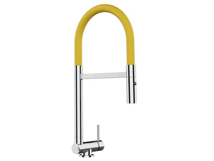 VIZIO VORFENSTER-KÜCHENARMATUR,, Gelb, Metall, 21.3x44.4x21.3 cm, flexible Anschlussschläuche, Keramikkartusche, schwenkbarer Auslauf 360°, für Montage vor dem Fenster geeignet, Vorfenster-Küchenarmatur, Küchen, Küchenausstattung, Küchenarmaturen von XXXLutz Marktplatz
