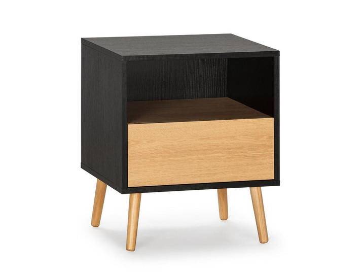 VS Venta-stock NACHTTISCH, Schwarz, Rechteckig, 45x52x40 cm, Schlafzimmer, Nachttische von XXXLutz Marktplatz