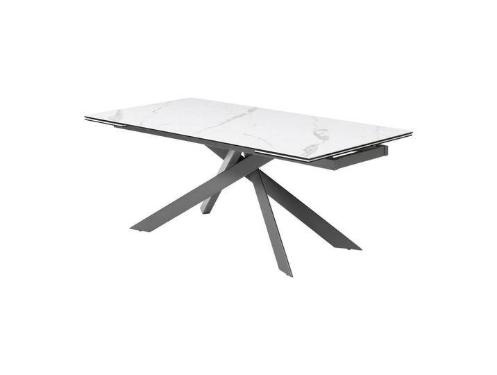 Vente-Unique ESSTISCH, Anthrazit, Glas, Rechteckig, 100x76x280 cm, Esszimmer, Tische, Esstische von XXXLutz Marktplatz