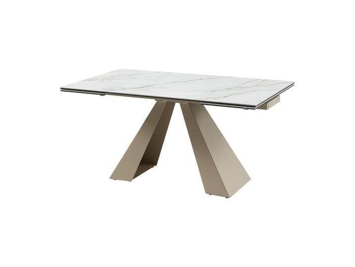 Vente-Unique ESSTISCH, Beige, Glas, 10-Sitzer, Rechteckig, 90x76x240 cm, Esszimmer, Tische, Esstische von XXXLutz Marktplatz