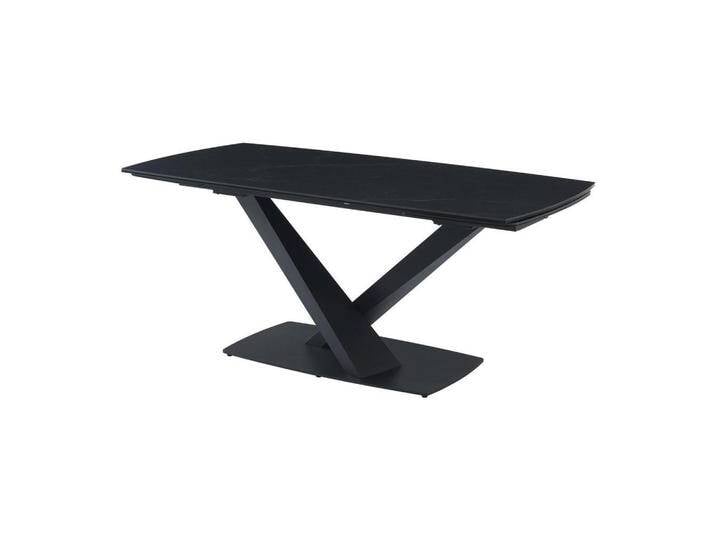 Vente-Unique ESSTISCH, Schwarz, Glas, Uni, 10-Sitzer, Rechteckig, 90x76x260 cm, Esszimmer, Tische, Esstische von XXXLutz Marktplatz