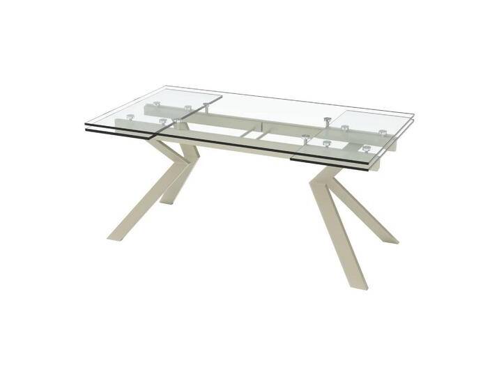 Vente-Unique ESSTISCH, Transparent, Glas, 8-Sitzer, Rechteckig, 90x76x240 cm, Esszimmer, Tische, Esstische von XXXLutz Marktplatz