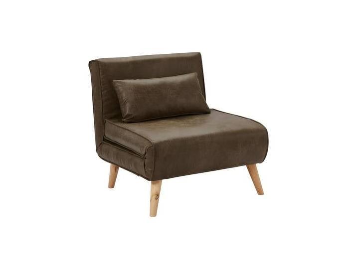 Vente-Unique FUTONSESSEL, Braun, Uni, 1-Sitzer, 78x75x74 cm, Wohnzimmer, Sessel, Schlafsessel von XXXLutz Marktplatz