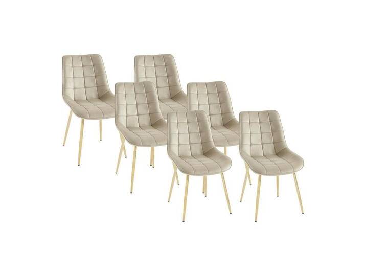 Vente-Unique POLSTERSTUHL, Beige, Uni, 60x87x49.5 cm, Esszimmer, Stühle, Esszimmerstühle, Vierfußstühle von XXXLutz Marktplatz