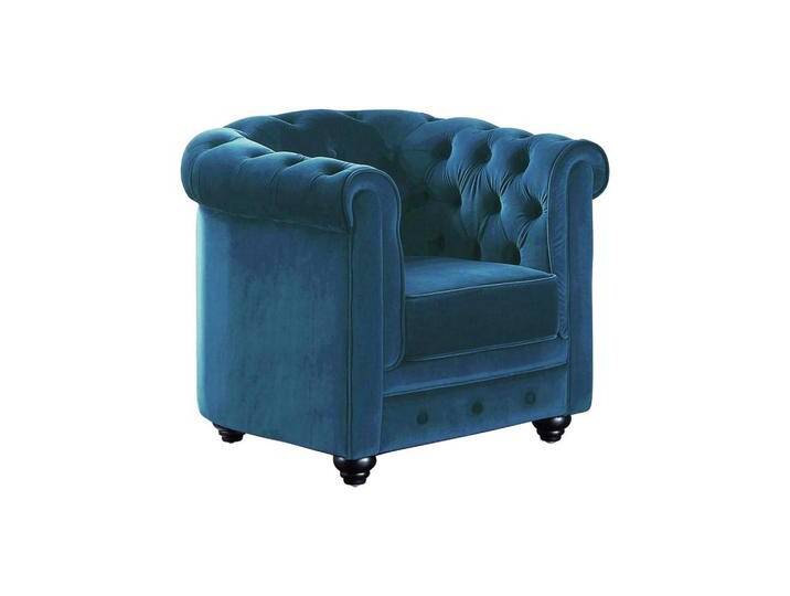 Vente-Unique SESSEL, Blau, Uni, 1-Sitzer, 78x72x85 cm, Wohnzimmer, Sessel, Chesterfield-Sessel von XXXLutz Marktplatz