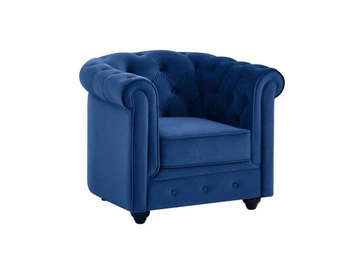 Vente-Unique SESSEL, Dunkelblau, Uni, 1-Sitzer, 78x72x85 cm, Wohnzimmer, Sessel, Chesterfield-Sessel Vente-Unique SESSEL, Dunkelblau, Uni, 1-Sitzer, 78x72x85 cm, Wohnzimmer, Sessel, Chesterfield-Sessel von XXXLutz Marktplatz