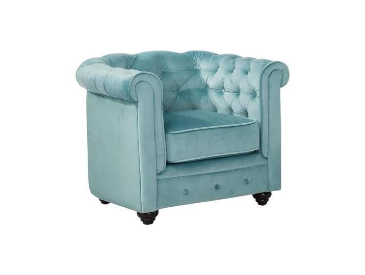 Vente-Unique SESSEL, Hellblau, Uni, 1-Sitzer, 78x72x85 cm, Wohnzimmer, Sessel, Chesterfield-Sessel von XXXLutz Marktplatz