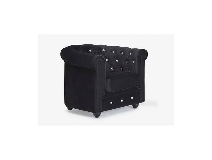 Vente-Unique SESSEL, Schwarz, Uni, 1-Sitzer, 78x72x85 cm, Wohnzimmer, Sessel, Chesterfield-Sessel von XXXLutz Marktplatz
