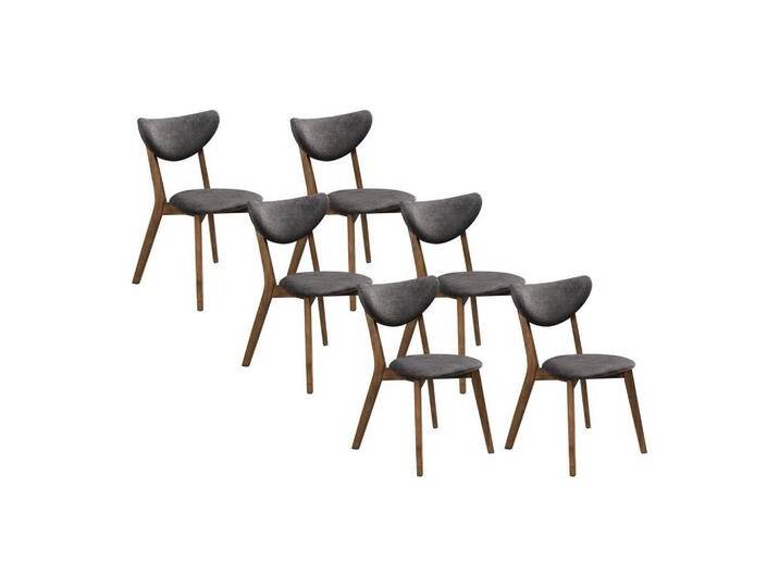 Vente-Unique STUHL, Anthrazit, Holz, 50x79x47 cm, Esszimmer, Stühle, Esszimmerstühle, Vierfußstühle von XXXLutz Marktplatz