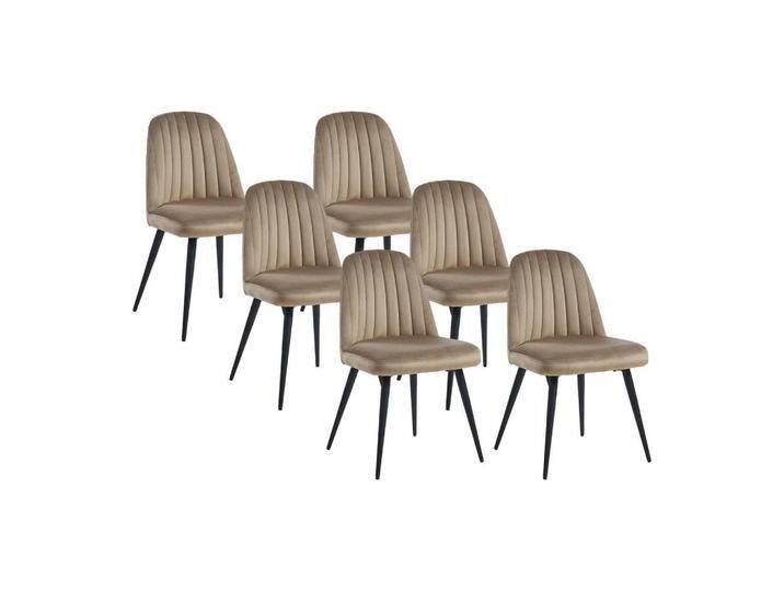 Vente-Unique STUHL, Beige, Uni, 52x81x49 cm, Esszimmer, Stühle, Esszimmerstühle, Vierfußstühle von XXXLutz Marktplatz