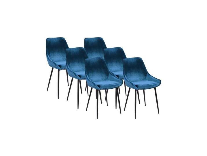 Vente-Unique STUHL, Blau, Uni, 56x85.5x49 cm, Esszimmer, Stühle, Esszimmerstühle, Vierfußstühle von XXXLutz Marktplatz