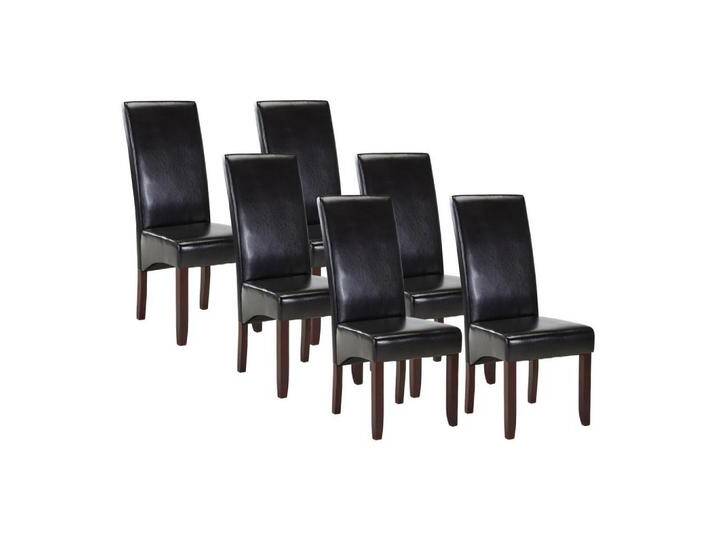 Vente-Unique STUHL, Braun, Leder, Uni, 63x107x47 cm, Esszimmer, Stühle, Esszimmerstühle, Vierfußstühle von XXXLutz Marktplatz