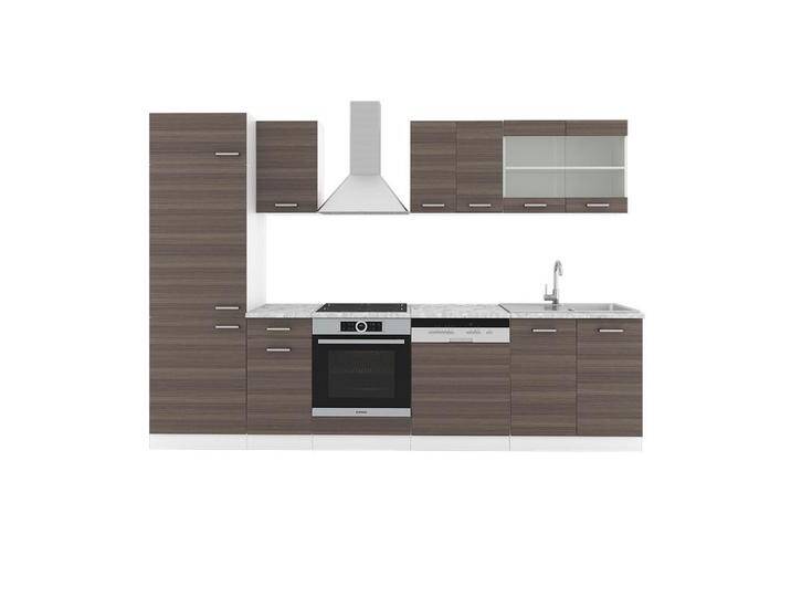 Vicco KÜCHE, Grau, Weiß, Küchenblock,Rechteckig, 300x81.6x60 cm, Küchen, Küchenzeilen & Küchenblöcke, Küchenzeilen ohne Geräte von XXXLutz Marktplatz