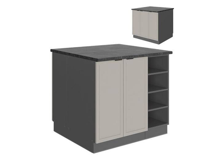 Vicco KÜCHENINSEL, Grau, Anthrazit, Rechteckig, 90x82x60 cm, Küchen, Küchenmöbel, Kücheninseln Vicco KÜCHENINSEL, Grau, Anthrazit, Rechteckig, 90x82x60 cm, Küchen, Küchenmöbel, Kücheninseln von XXXLutz Marktplatz