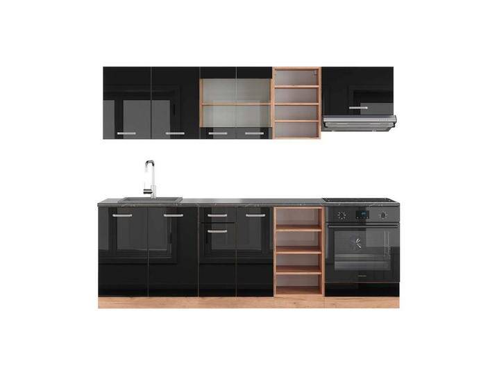 Vicco KÜCHENZEILE, Schwarz Hochglanz, Eiche Wotan, Küchenblock,Rechteckig, 240x81.6x60 cm, Küchen, Küchenzeilen & Küchenblöcke, Küchenzeilen ohne Geräte Vicco KÜCHENZEILE, Schwarz Hochglanz, Eiche Wotan, Küchenblock,Rechteckig, 240x81.6x60 cm, Küchen, Küchenzeilen & Küchenblöcke, Küchenzeilen ohne Geräte von XXXLutz Marktplatz