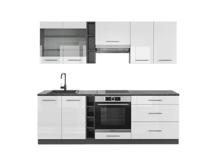 Vicco KÜCHENZEILE, Weiß Hochglanz, Anthrazit, Küchenblock,Rechteckig, 235x81.6x46 cm, Küchen, Küchenzeilen & Küchenblöcke, Küchenzeilen ohne Geräte Vicco KÜCHENZEILE, Weiß Hochglanz, Anthrazit, Küchenblock,Rechteckig, 235x81.6x46 cm, Küchen, Küchenzeilen & Küchenblöcke, Küchenzeilen ohne Geräte von XXXLutz Marktplatz