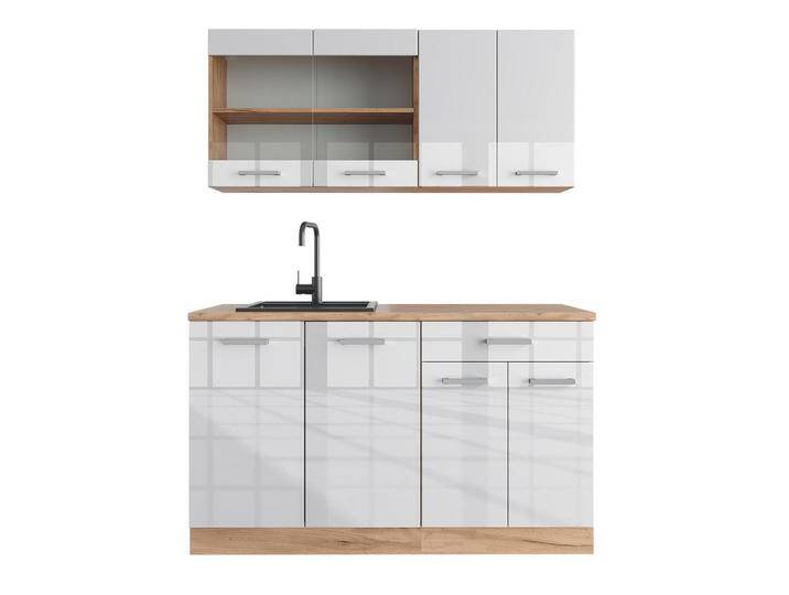 Vicco KÜCHENZEILE, Weiß Hochglanz, Honigeiche, Küchenblock,Rechteckig, 140x81.6x60 cm, Küchen, Küchenzeilen & Küchenblöcke, Küchenzeilen ohne Geräte Vicco KÜCHENZEILE, Weiß Hochglanz, Honigeiche, Küchenblock,Rechteckig, 140x81.6x60 cm, Küchen, Küchenzeilen & Küchenblöcke, Küchenzeilen ohne Geräte von XXXLutz Marktplatz