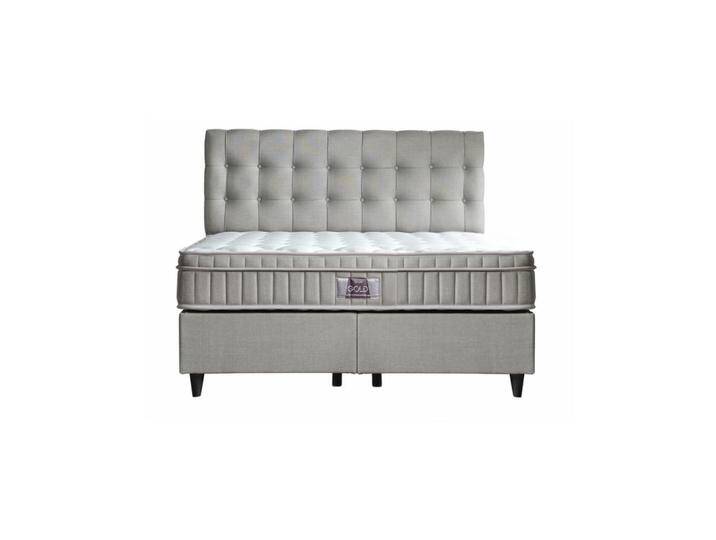 Villa Möbel POLSTERBETT-SET, Grau, Metall, Uni, 150x200 cm, Schlafzimmer, Betten, Polsterbetten von XXXLutz Marktplatz