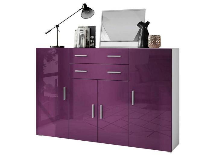 Vladon HIGHBOARD, Brombeere, 166.5x106.5x35 cm, Wohnzimmer, Kommoden & Sideboards, Highboards Vladon HIGHBOARD, Brombeere, 166.5x106.5x35 cm, Wohnzimmer, Kommoden & Sideboards, Highboards von XXXLutz Marktplatz