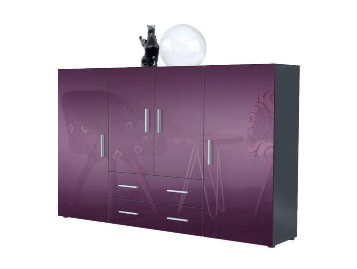 Vladon HIGHBOARD, Brombeere, 166x106x35 cm, Wohnzimmer, Kommoden & Sideboards, Highboards Vladon HIGHBOARD, Brombeere, 166x106x35 cm, Wohnzimmer, Kommoden & Sideboards, Highboards von XXXLutz Marktplatz